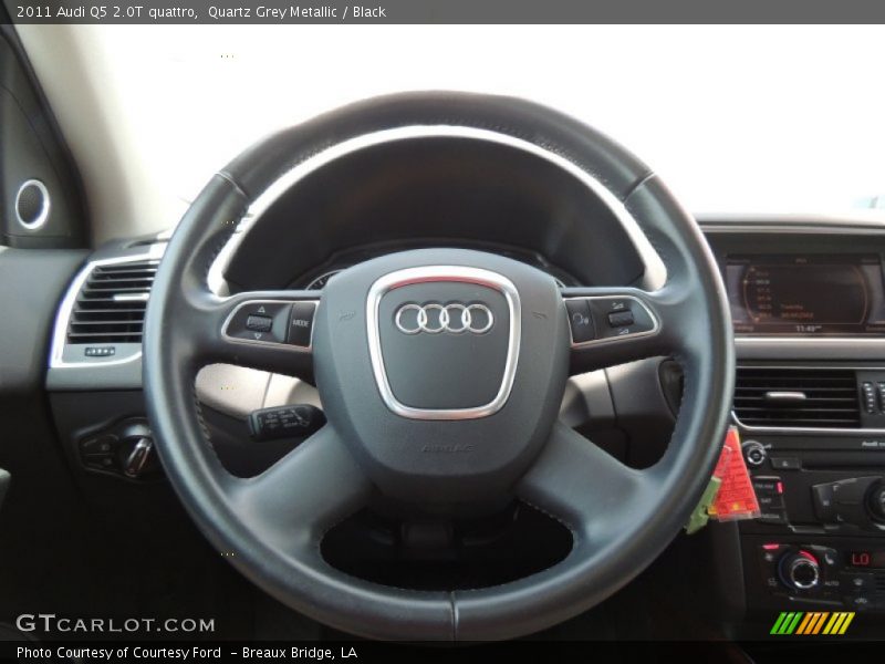 Quartz Grey Metallic / Black 2011 Audi Q5 2.0T quattro