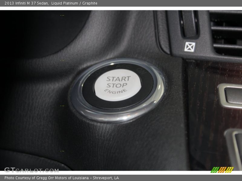 Liquid Platinum / Graphite 2013 Infiniti M 37 Sedan