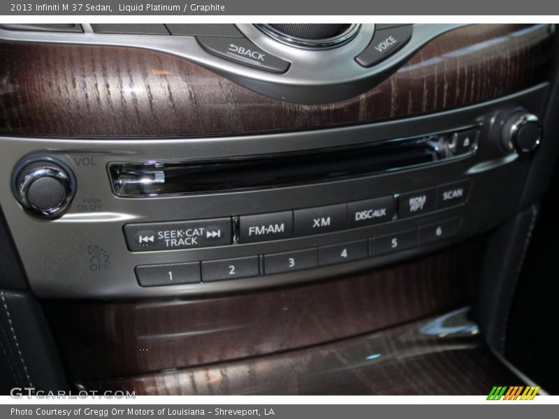 Audio System of 2013 M 37 Sedan