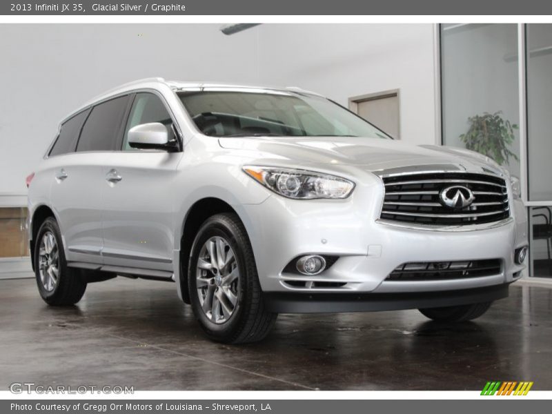 Glacial Silver / Graphite 2013 Infiniti JX 35