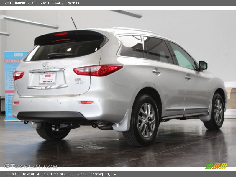 Glacial Silver / Graphite 2013 Infiniti JX 35