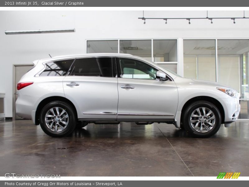 Glacial Silver / Graphite 2013 Infiniti JX 35