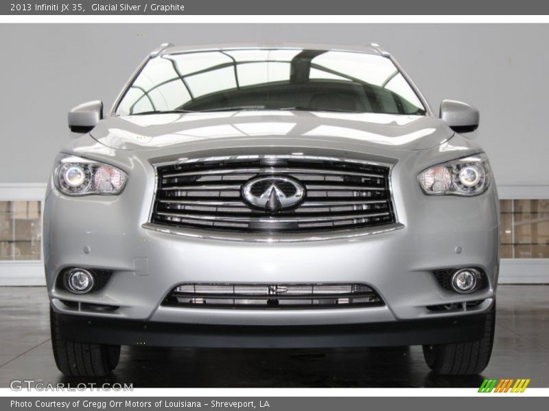 Glacial Silver / Graphite 2013 Infiniti JX 35