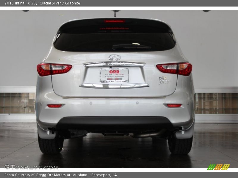 Glacial Silver / Graphite 2013 Infiniti JX 35