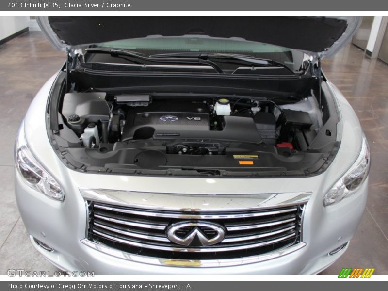 Glacial Silver / Graphite 2013 Infiniti JX 35