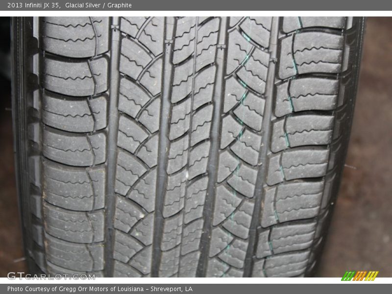 Glacial Silver / Graphite 2013 Infiniti JX 35