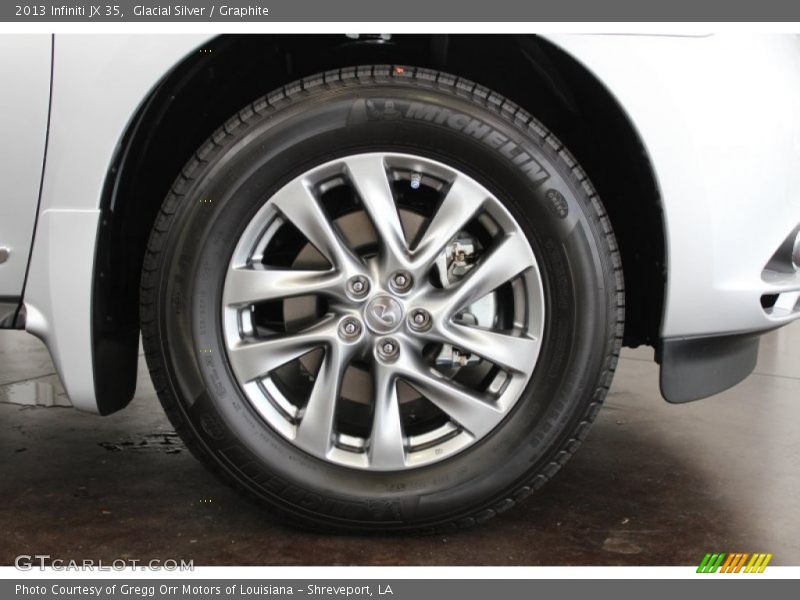 Glacial Silver / Graphite 2013 Infiniti JX 35