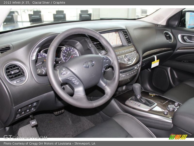 Glacial Silver / Graphite 2013 Infiniti JX 35