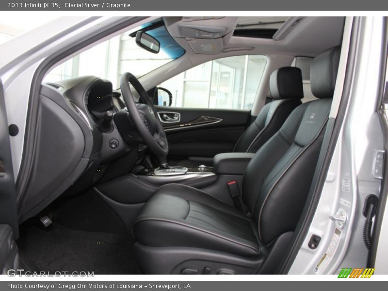 Glacial Silver / Graphite 2013 Infiniti JX 35