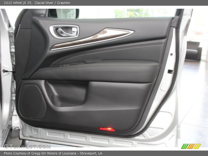 Glacial Silver / Graphite 2013 Infiniti JX 35