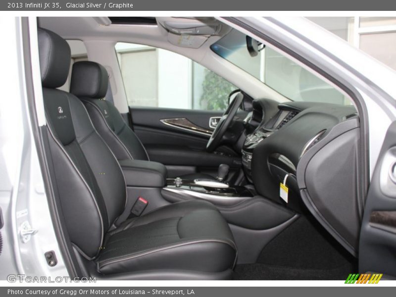 Glacial Silver / Graphite 2013 Infiniti JX 35