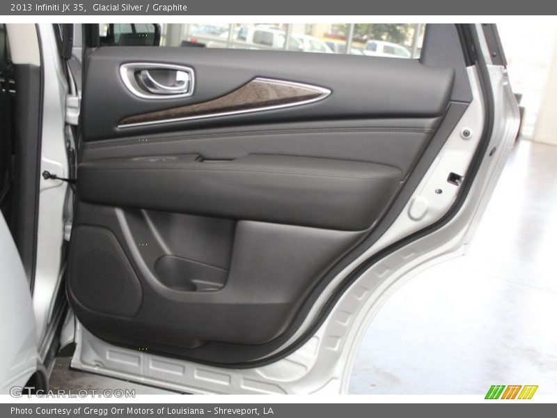 Glacial Silver / Graphite 2013 Infiniti JX 35