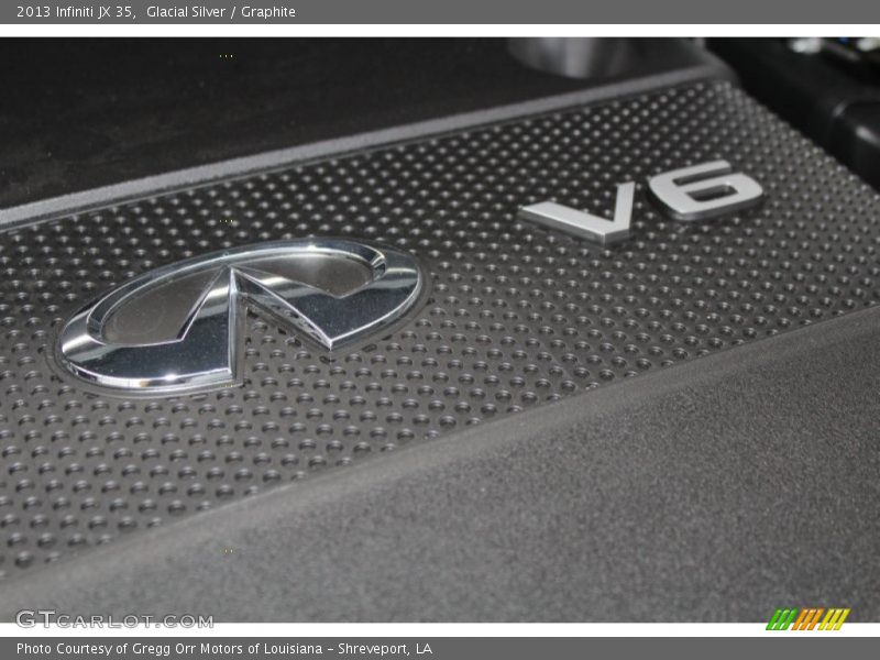 Glacial Silver / Graphite 2013 Infiniti JX 35