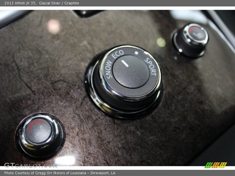 Glacial Silver / Graphite 2013 Infiniti JX 35