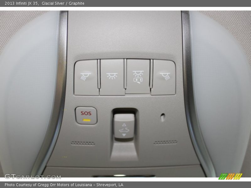 Glacial Silver / Graphite 2013 Infiniti JX 35