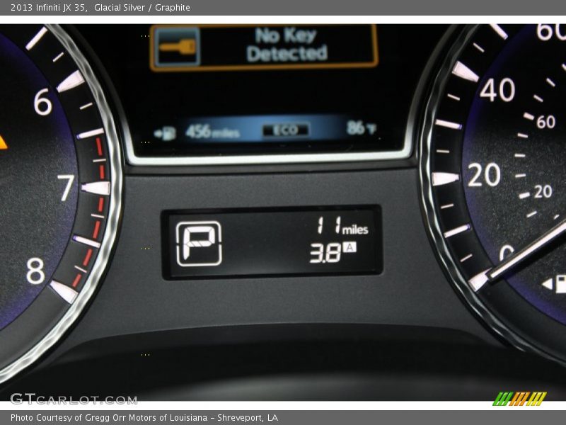 Glacial Silver / Graphite 2013 Infiniti JX 35