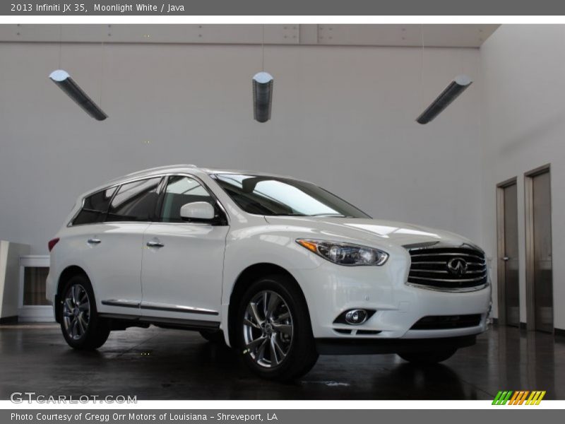 Moonlight White / Java 2013 Infiniti JX 35
