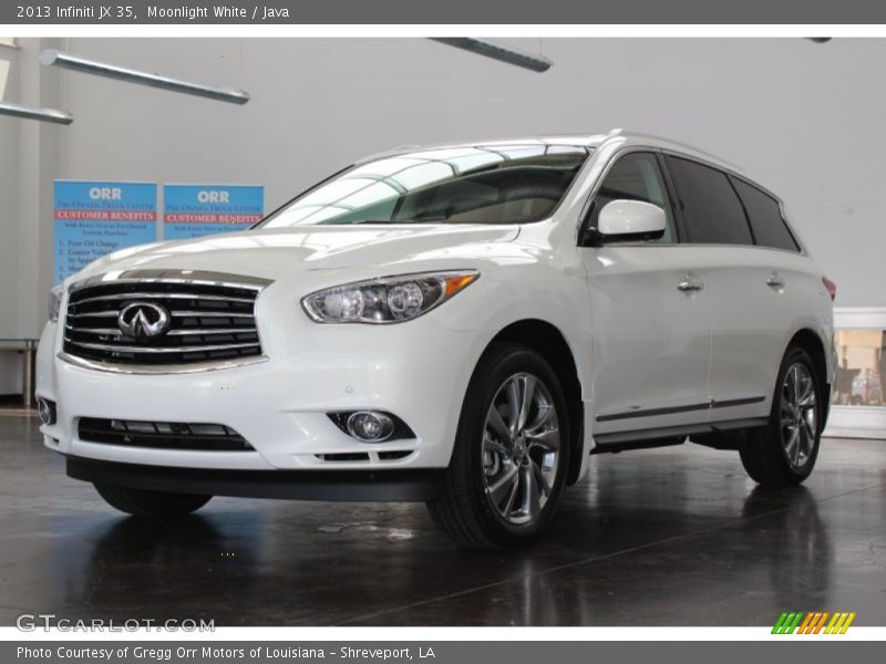 Moonlight White / Java 2013 Infiniti JX 35