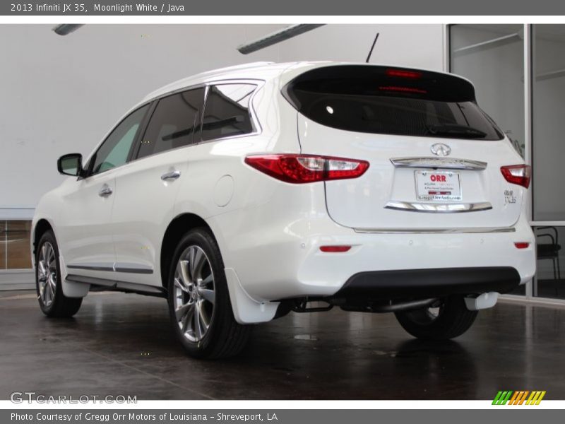 Moonlight White / Java 2013 Infiniti JX 35