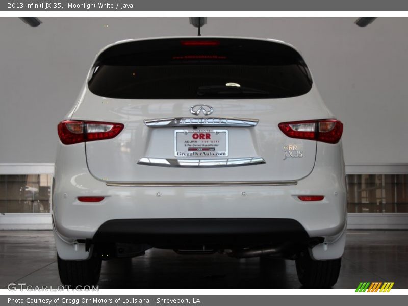 Moonlight White / Java 2013 Infiniti JX 35