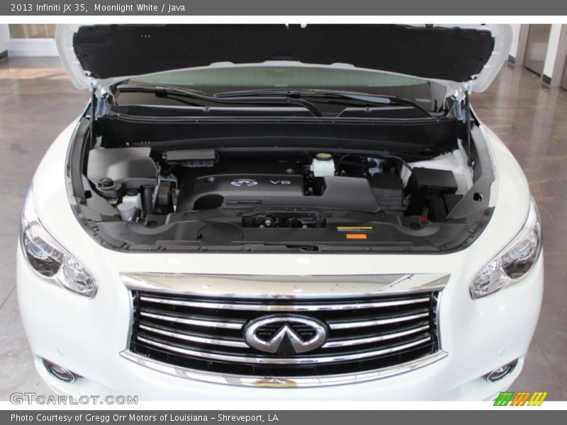 Moonlight White / Java 2013 Infiniti JX 35