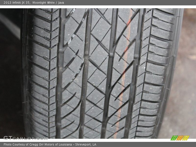Moonlight White / Java 2013 Infiniti JX 35