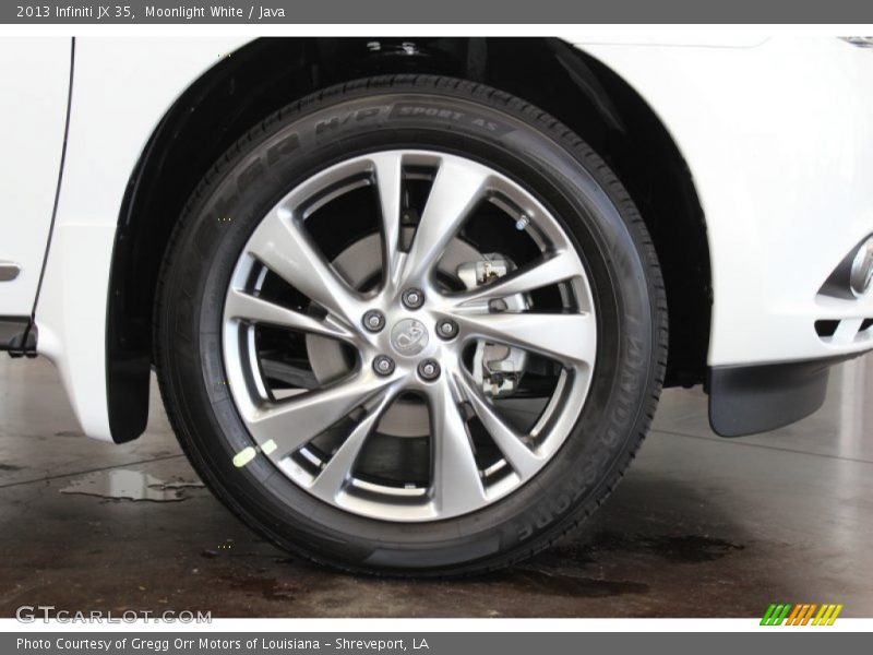 Moonlight White / Java 2013 Infiniti JX 35