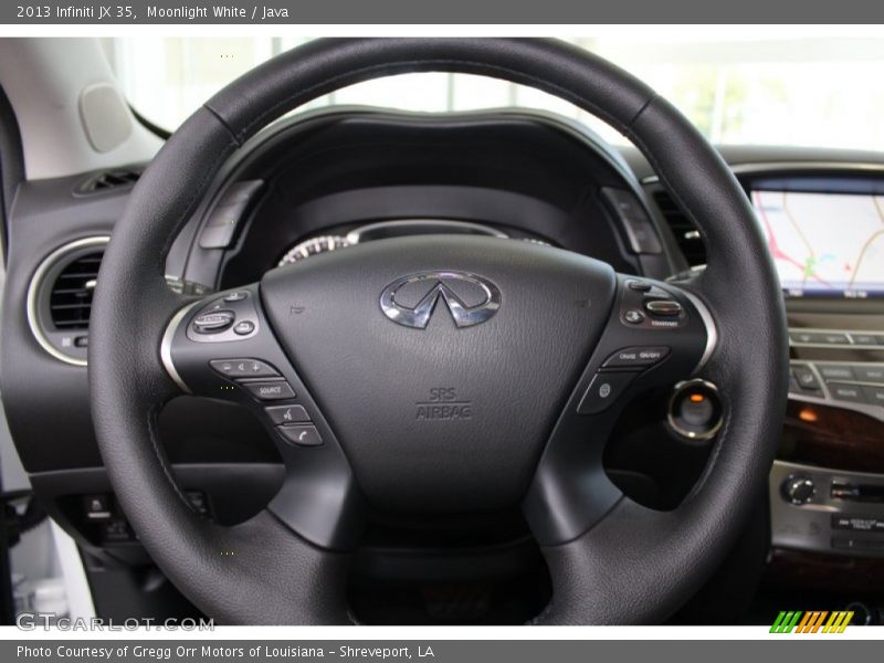 Moonlight White / Java 2013 Infiniti JX 35