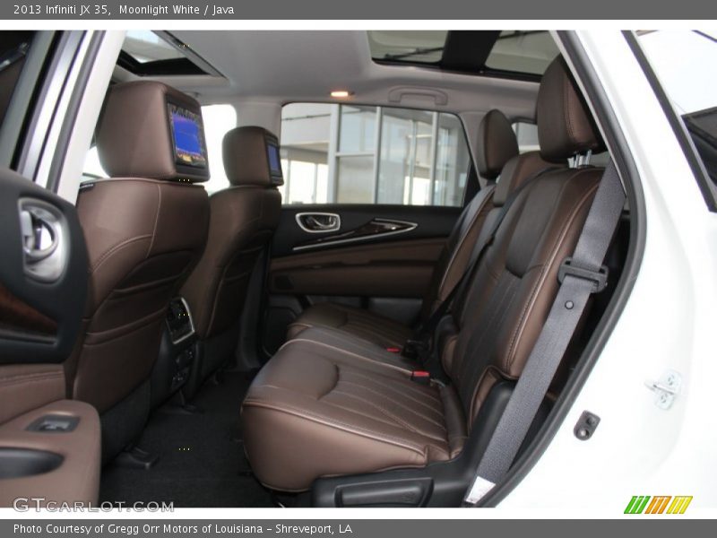 Moonlight White / Java 2013 Infiniti JX 35