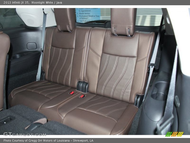 Moonlight White / Java 2013 Infiniti JX 35