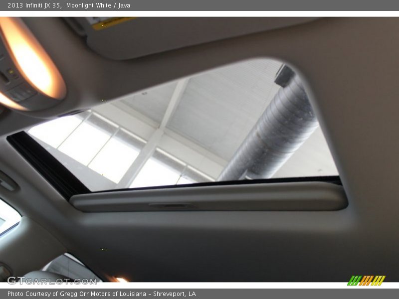 Moonlight White / Java 2013 Infiniti JX 35