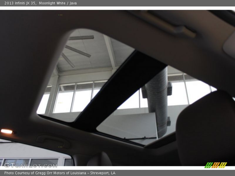 Moonlight White / Java 2013 Infiniti JX 35