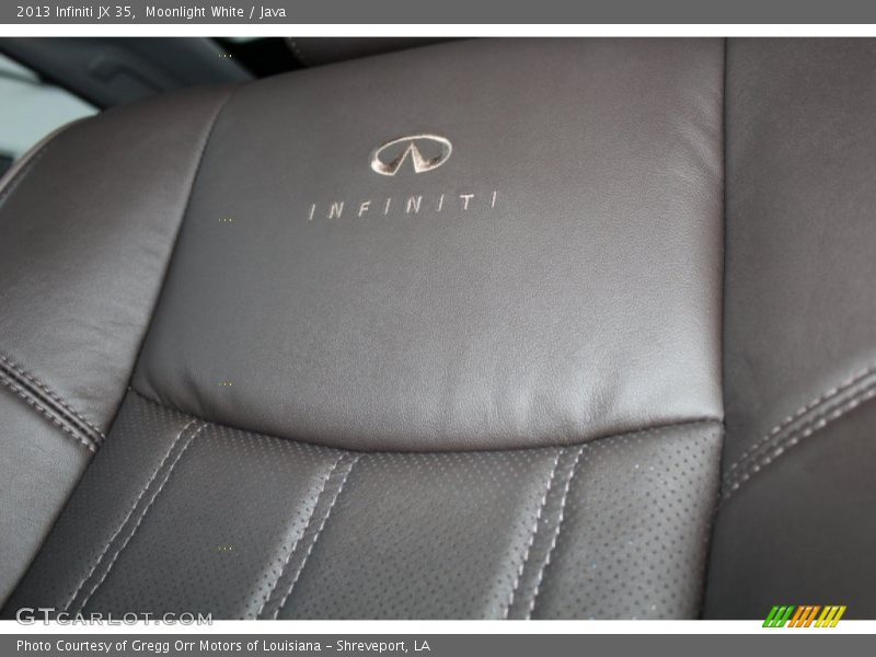 Moonlight White / Java 2013 Infiniti JX 35