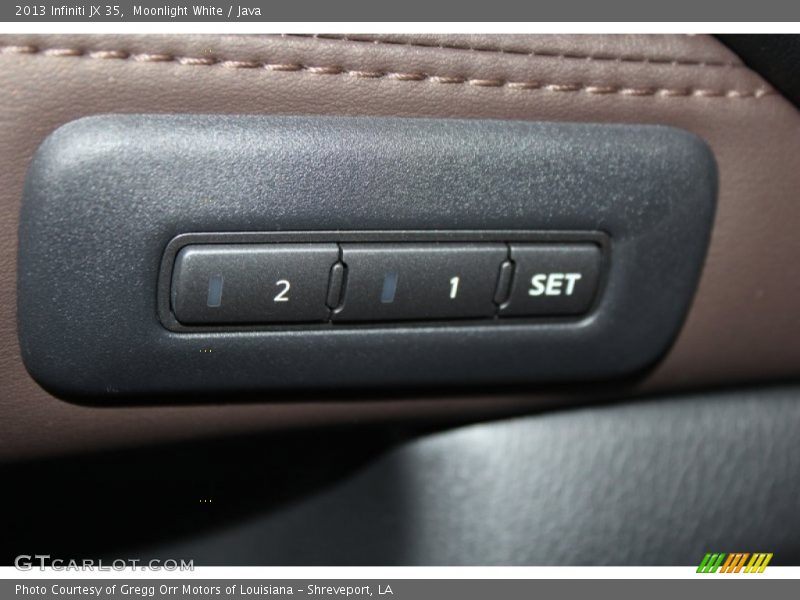 Moonlight White / Java 2013 Infiniti JX 35