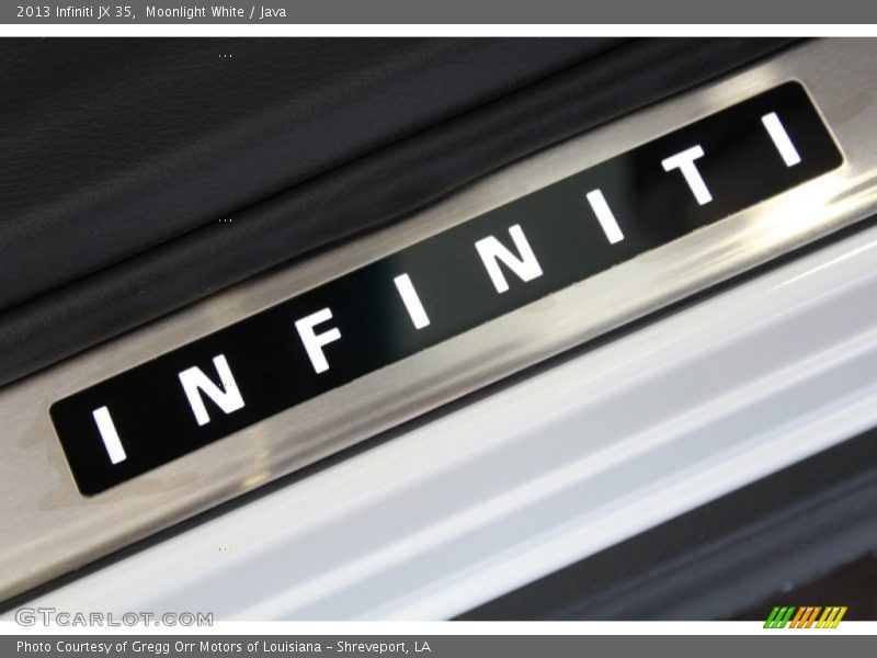 Moonlight White / Java 2013 Infiniti JX 35