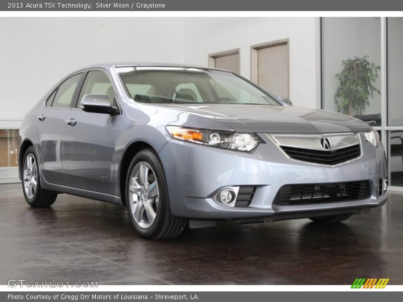 Front 3/4 View of 2013 TSX Technology