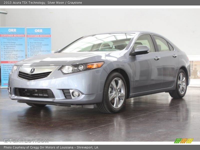 Silver Moon / Graystone 2013 Acura TSX Technology