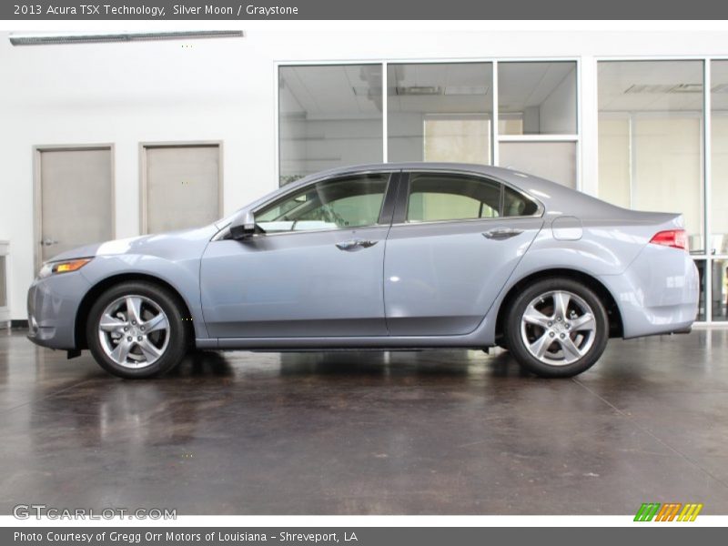Silver Moon / Graystone 2013 Acura TSX Technology