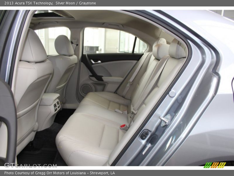 Rear Seat of 2013 TSX Technology