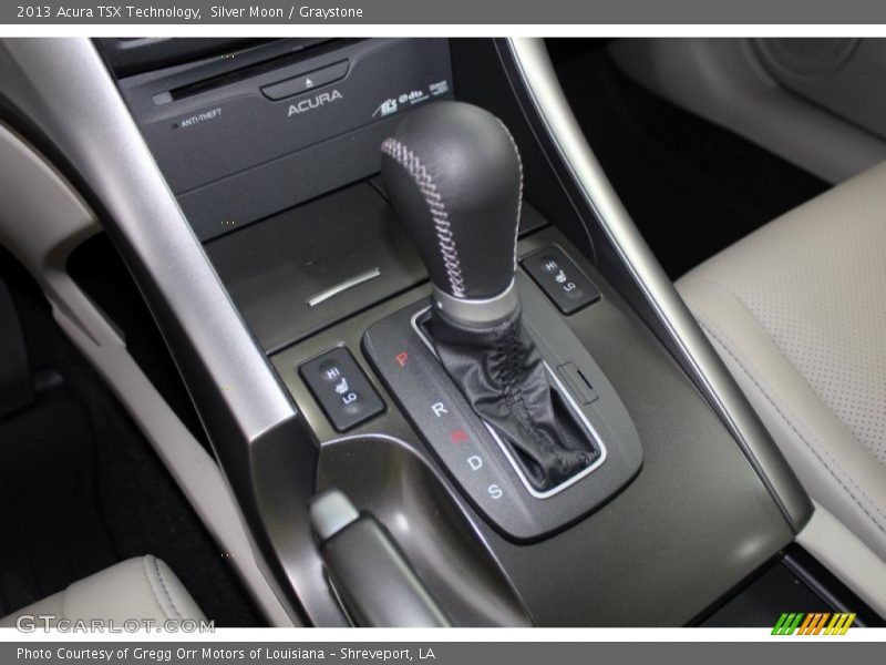  2013 TSX Technology 5 Speed Sequential SportShift Automatic Shifter