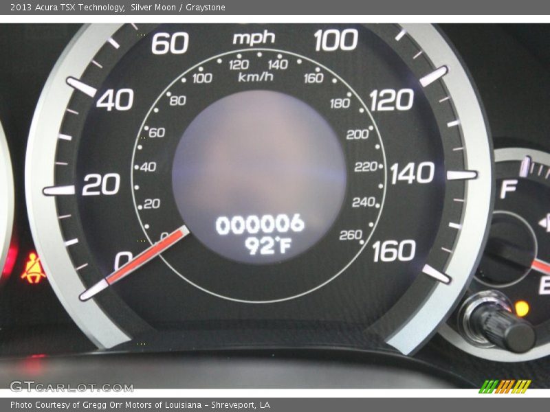 Silver Moon / Graystone 2013 Acura TSX Technology