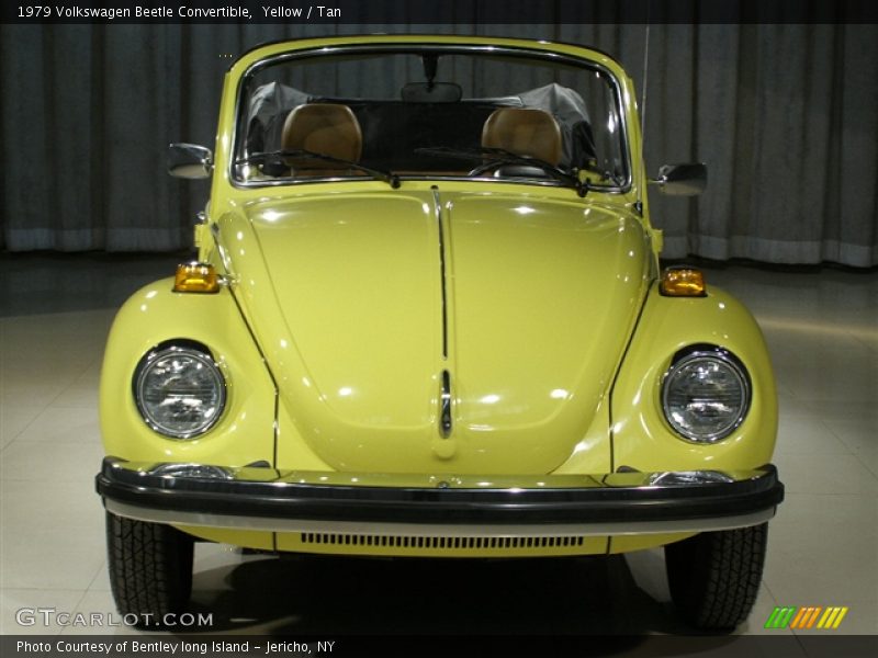 Yellow / Tan 1979 Volkswagen Beetle Convertible