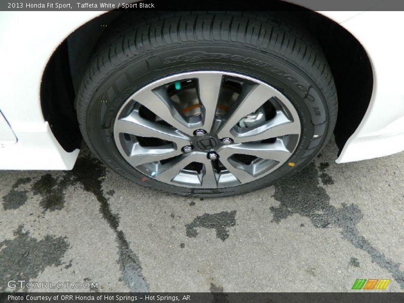 Taffeta White / Sport Black 2013 Honda Fit Sport