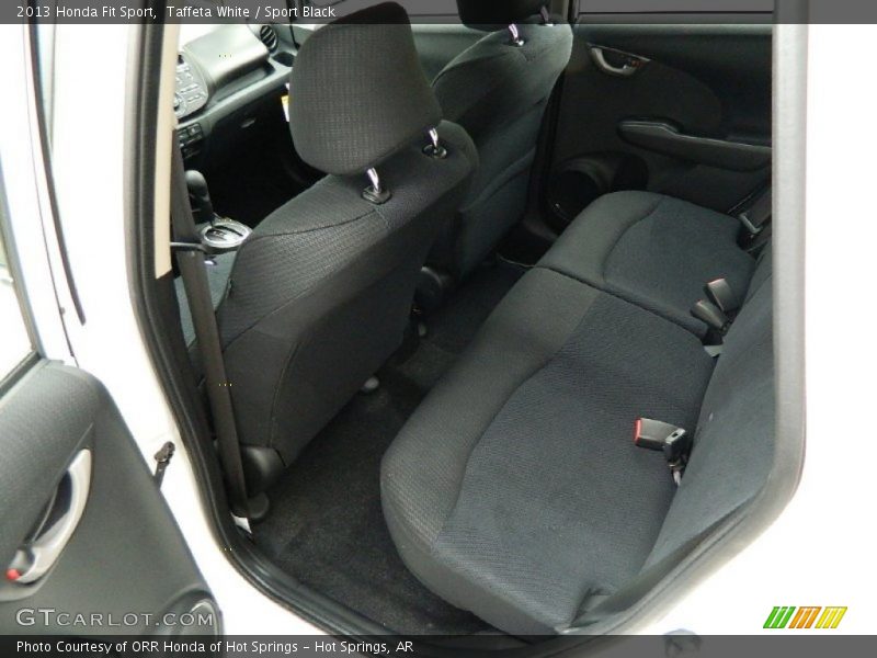 Taffeta White / Sport Black 2013 Honda Fit Sport