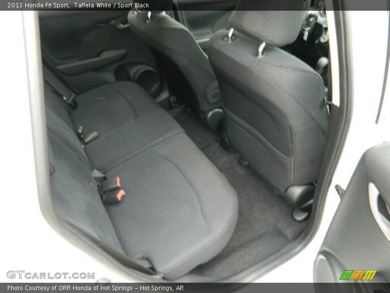 Taffeta White / Sport Black 2013 Honda Fit Sport