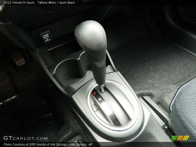 Taffeta White / Sport Black 2013 Honda Fit Sport