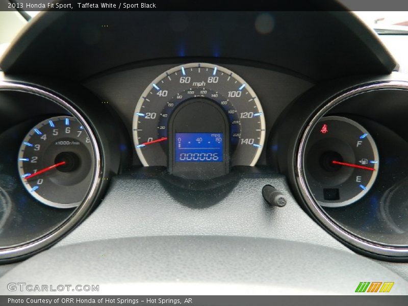Taffeta White / Sport Black 2013 Honda Fit Sport
