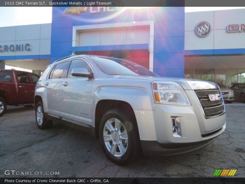 Quicksilver Metallic / Light Titanium 2013 GMC Terrain SLT