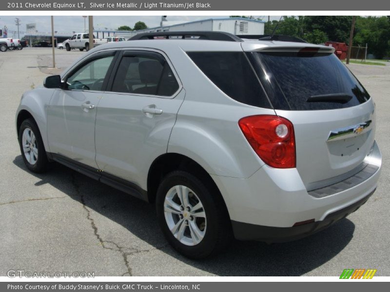 Silver Ice Metallic / Light Titanium/Jet Black 2011 Chevrolet Equinox LT