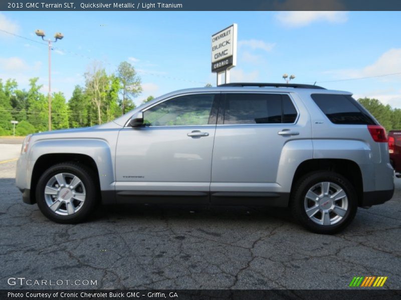 Quicksilver Metallic / Light Titanium 2013 GMC Terrain SLT